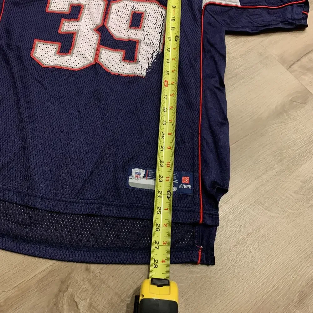 NFL Reebok New England Patriots Laurence Maroney #39 Jersey Youth Boys XL Navy